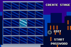 Closing Time custom stage editor — create a stage, with edit, start and password options